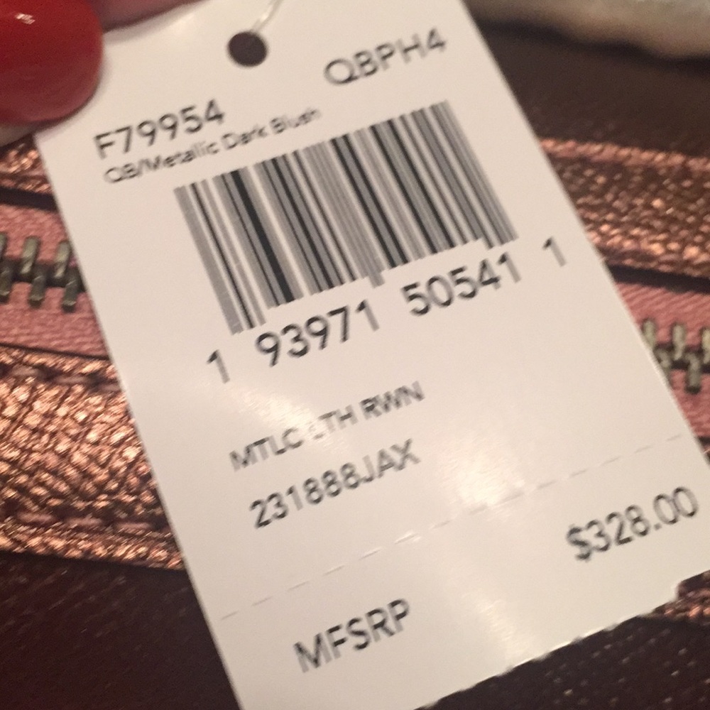 ❌SOLD❌NEW Coach Rowan Satchel - Picture 8 of 12